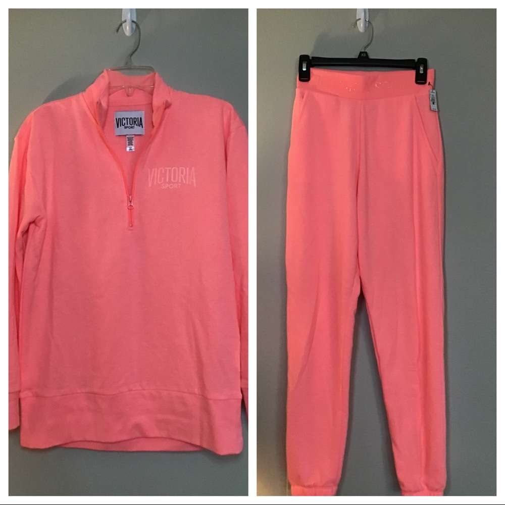 Victoria’s Secret Sport Quarter Zip Pullover Set